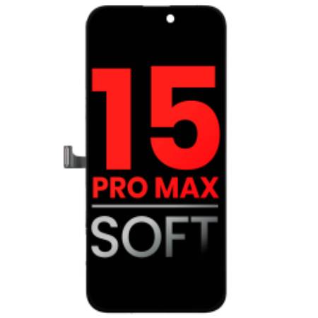 OLED Assembly Compatible For iPhone 15 Pro Max (Aftermarket Plus: Soft)